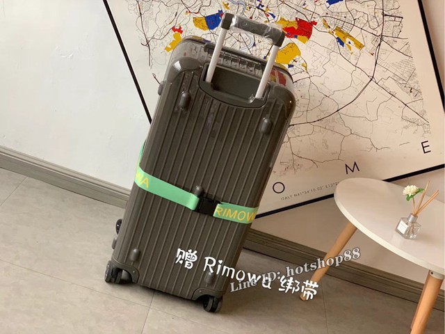 RIMOWA行李箱四輪拉杆箱 trunk日默瓦碳酸聚脂pc拉杆箱運動版拖箱 gdx1335